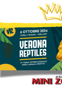 17ª Fiera Internazionale degli Animali Esotici a Verona, 6 Ottobre 2024.