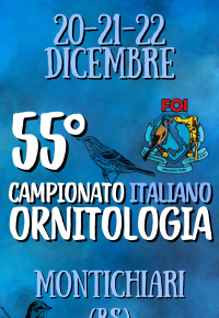 55° Campionato Italiano Ornitologia a Montichiari, 20-22 dicembre.